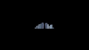 Animation of binary coding data processing over cityscape. Global business, finances, computing and data processing concept digitally generated video. - Powered by Shutterstock - Get 15% off with code: PIKWIZARD15
