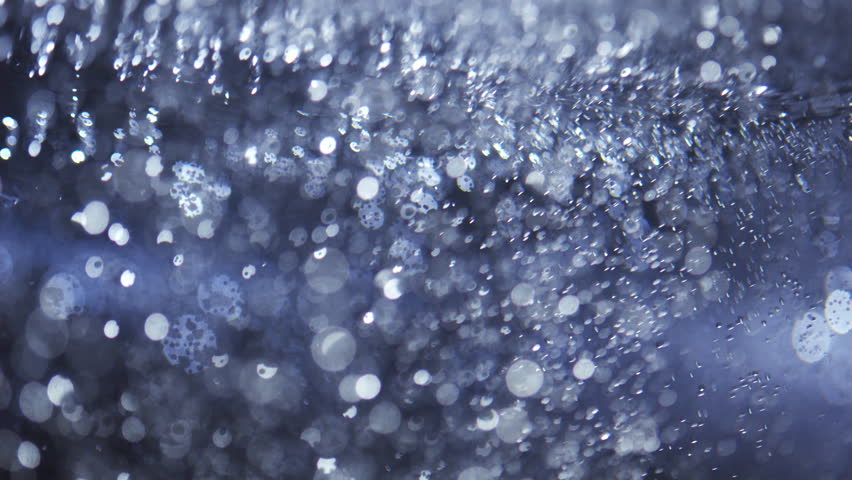shiny water bubbles in beautiful daylight  Royalty-Free Stock Footage #1100790371