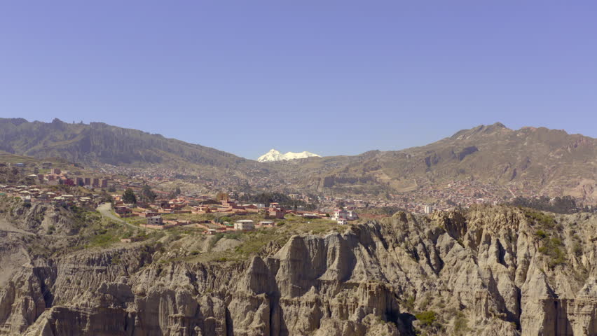 Mountains in south side of La Paz City