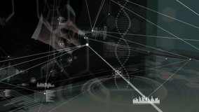 Animation of caucasian businessman over data processing. global business and digital interface concept digitally generated video. - Powered by Shutterstock - Get 15% off with code: PIKWIZARD15