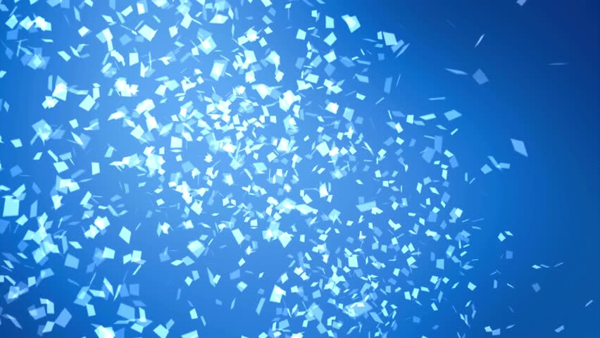 Colorful Confetti against a Defocused Lights blue sky Background New year party concept | Shutterstock HD Video #1100818223