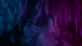 Super Slow Motion Shot of Atmospheric Neon Smoke Abstract Color Background at 1000fps. - Powered by Shutterstock - Get 15% off with code: PIKWIZARD15