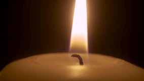 Fingers put out flame of candle lighting macro. Lifestyle remembrance celebration religious - Powered by Shutterstock - Get 15% off with code: PIKWIZARD15