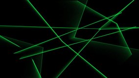 Geometrical abstract animation of colored glowing forms. Hypnotic footage for concerts, parties, clubs, music videos. Colorful geometric shapes with texture.