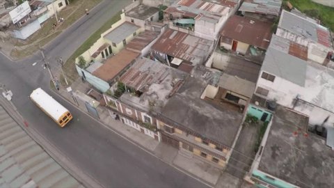Aerial Footage Guatemala City Zone 18
