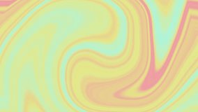 Abs tact rainbow color twirl liquid background .Abstract Twisted Circle Moving  Gradient Animation Background.