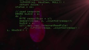 Animation of padlock with biometric fingerprint and data processing. Global online security, computing, connections and data processing concept digitally generated video. - Powered by Shutterstock - Get 15% off with code: PIKWIZARD15