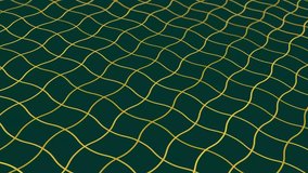 animated abstract pattern with geometric elements in green gold tones gradient background