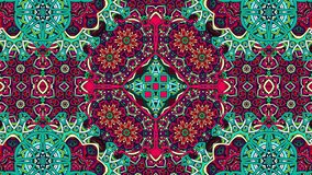 Colorful Kaleidoscope Mandala Loop Background Video Animation
