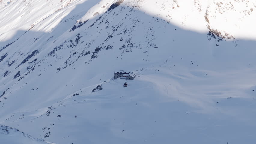The Braunschweiger Hütte in the Pitztal, Austria.