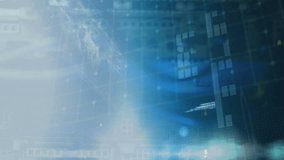Animation of qr code and data processing over server. global online security, digital interface and data processing concept digitally generated video. - Powered by Shutterstock - Get 15% off with code: PIKWIZARD15