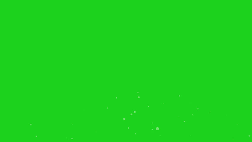 Cartoon water bubbles animation on green screen. Water bubbles animation with key color. Chroma color. Royalty-Free Stock Footage #1100951125