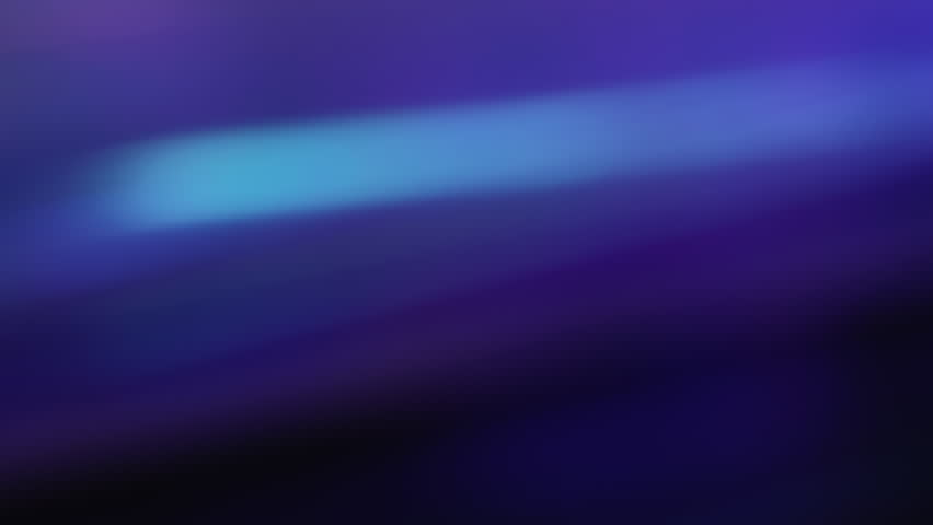 Blue gradient. Defocused background. Glowing overlay. Deep ocean of shiny lens flare lines leaking on blurred surface slow motion. Royalty-Free Stock Footage #1100951451