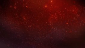 Particle and Snowfall Rain Red Atmosphere Background 4K Loop features different particles raining down in a red atmosphere in a loop - Powered by Shutterstock - Get 15% off with code: PIKWIZARD15