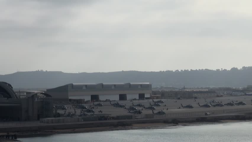 View of Naval Base Coronado - San Diego - California - USA
