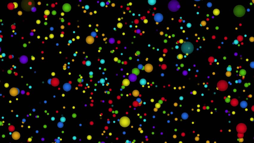 Simple video animation colorful bubbles | Shutterstock HD Video #1100986549