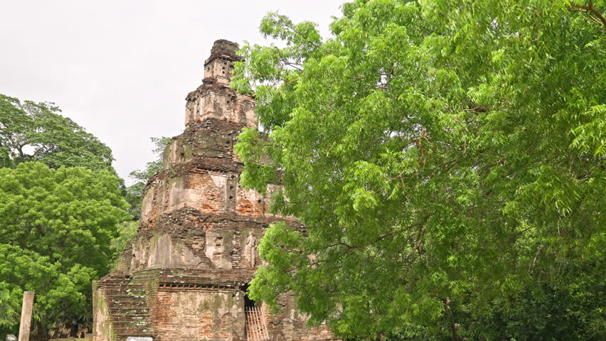 Sathmahal or Satmahal Prasadaya is a Seven Storied Palace in the ancient city of Polonnaruwa, Sri Lanka