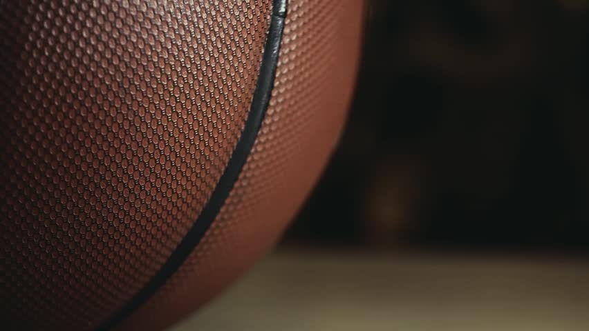 Footage of basketball wooden desk dark background | Shutterstock HD Video #1101027601