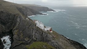 Mizen Head Signal Station is a historic lighthouse located on the rugged promontory of Mizen Head in southwestern Ireland.
