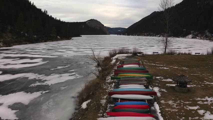 Escape to the Winter Wonderland of Paul Lake: Immerse Yourself in the Mystique of Lush Evergreen Forests and Scintillating Snowscapes in Kamloops, British Columbia