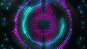 Animation of massive sale text over shapes and neon tunnel. Retail, sales and communication concept digitally generated video. - Powered by Shutterstock - Get 15% off with code: PIKWIZARD15