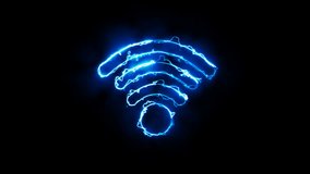 Wifi logo, internet communication concept icon. Wireless network technology symbol - Powered by Shutterstock - Get 15% off with code: PIKWIZARD15