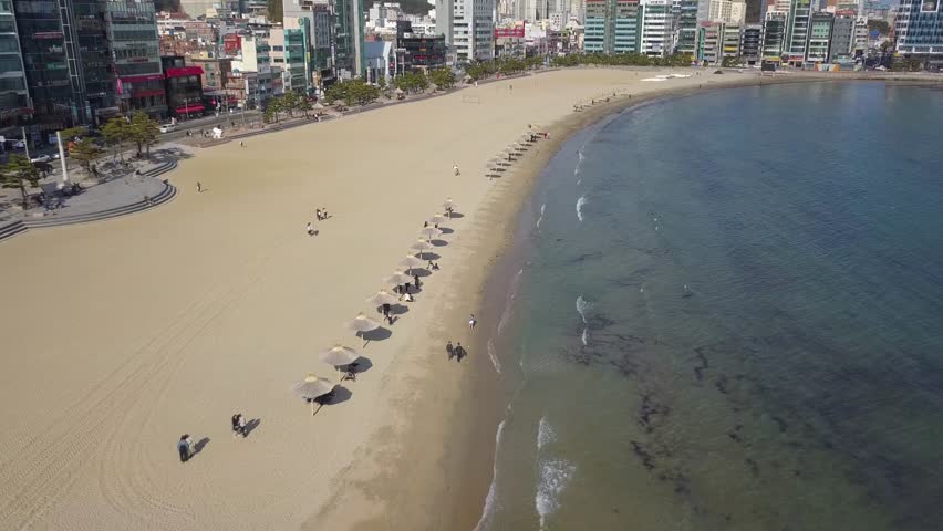Gwangalli Beach in Suyeong-gu, Busan