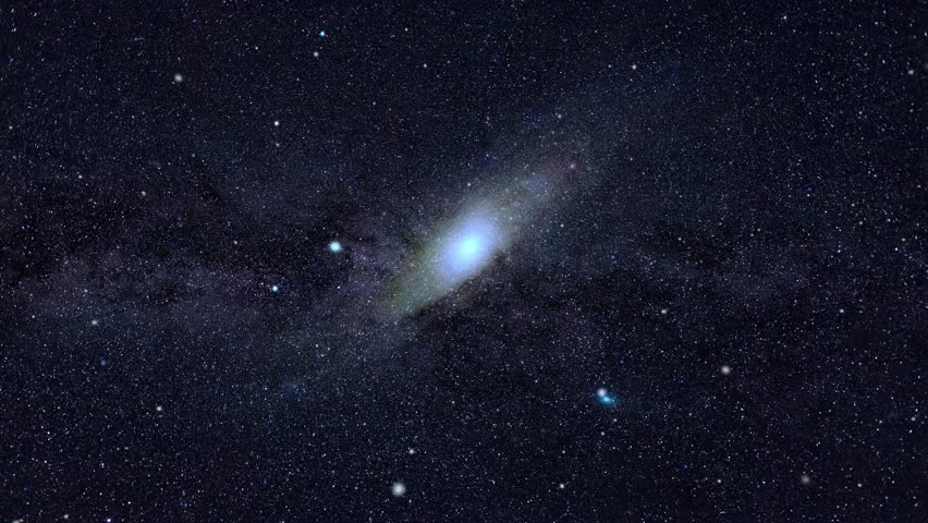 Travelling Universe Galaxy Animation With Stars | Shutterstock HD Video #1101085609