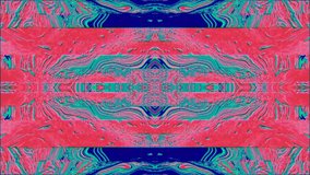 Trippy kaleidoscope visual with shifting shapes and colors, ideal for music festivals and raves. High quality FullHD footage.