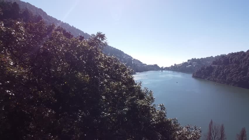 River view in mountains, India