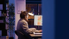 Young entrepreneur feeling sleepy in business office, working late on marketing strategy development. Startup manager yawning and being tired at job, planning financial statistics graphs. - Powered by Shutterstock - Get 15% off with code: PIKWIZARD15