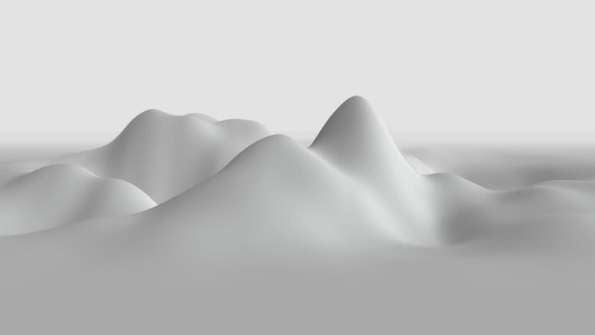 Liquid and elegance white waves on shiny gradient, motion abstract corporate, cosmos and futuristic style background