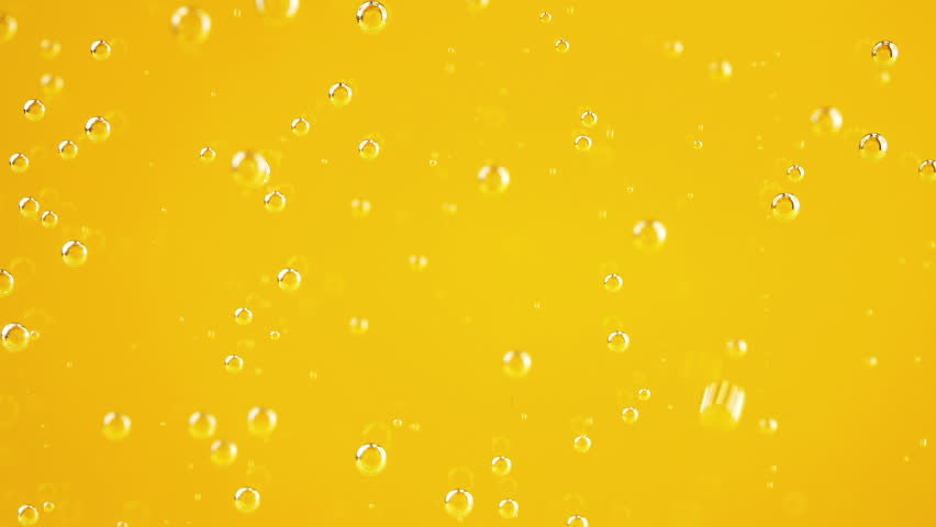 Air bubbles on an orange background. | Shutterstock HD Video #1101129827