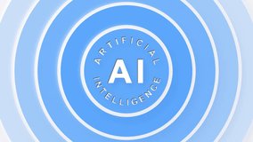 AI sign - Neumorphism Logo Reveal - animated relief structure graphic background - Powered by Shutterstock - Get 15% off with code: PIKWIZARD15