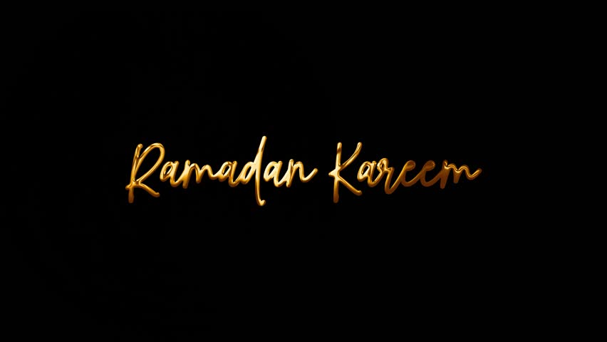 Ramdan kareem animated text wish. Eid celebration. logo intro, Ramadan Kareem Eid Mubarak muslim eid ramdan. animation for ramadan eid or islamic new year.