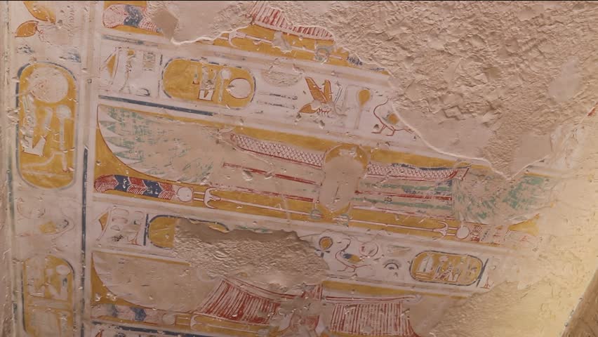 The burial place of Ramesses IV, The Valley of the Gates of the Kings, Egypt