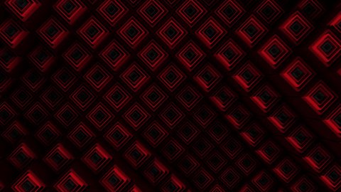 Cyberpunk Glitch Neon Mirror Cube Animated Wallpaper - Embed