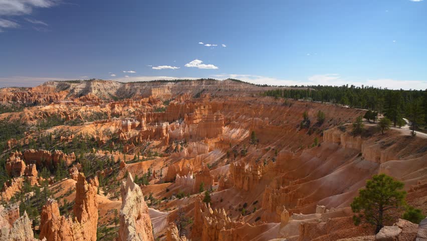Beautiful view in Bryce Canyon National Park is a located in southwestern Utah in the United States
