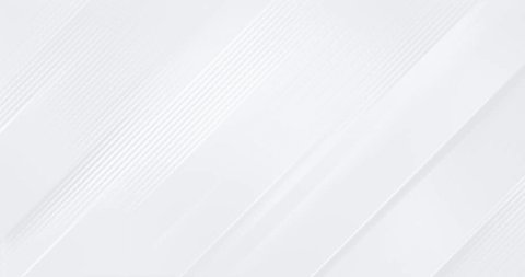 Elegant light grey white seamless looped background. Diagonal white stripes animation. Digital minimal geometric 3d BG. Technology metallic line. Premium luxury design template. Animated soft pattern Arkivvideo
