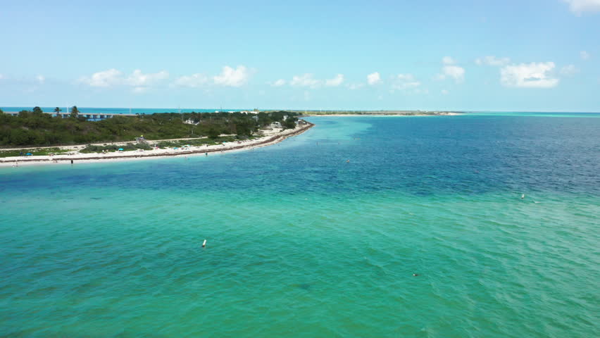 Bahia Honda beach in Bahia Honda State Park, Florida Keys, FL.