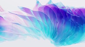 Gradient multilayer glass background, 3d rendering. Digital drawing. - Powered by Shutterstock - Get 15% off with code: PIKWIZARD15