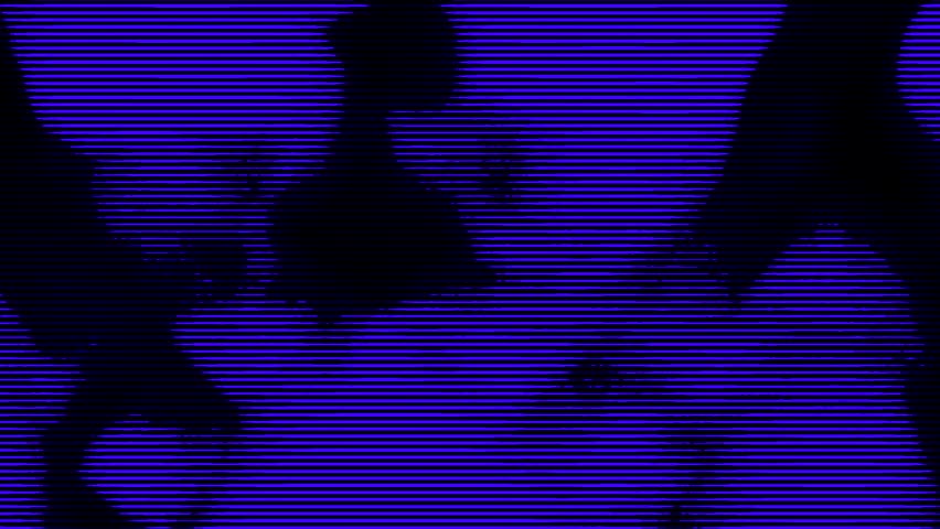 Abstract glowing festive background blue on blac. Background video, copyspace. Abstract blue and black fractal composition.