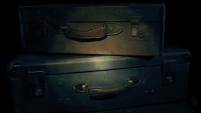 Flashlight Shines On Luggage Suitcases - Powered by Shutterstock - Get 15% off with code: PIKWIZARD15