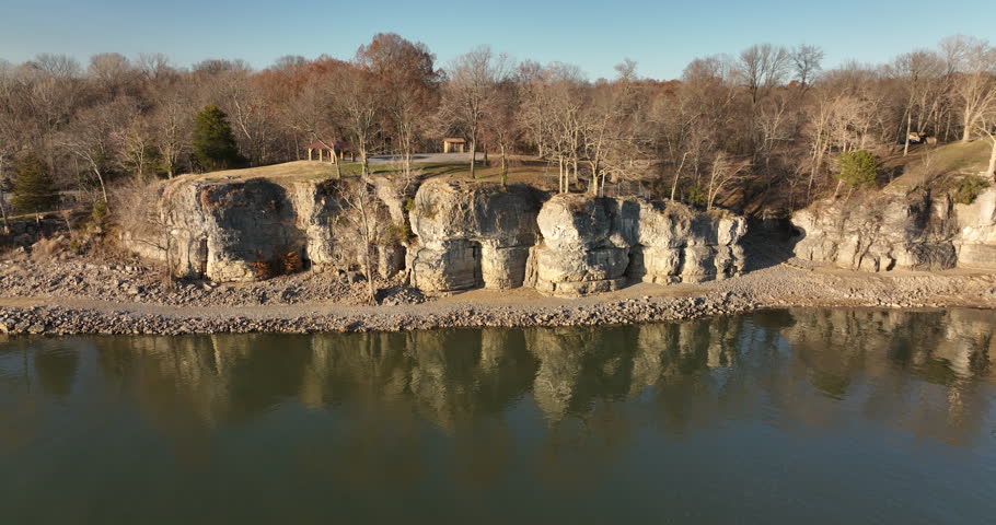 Cave in the Rock Illinois Town on the Ohio River State Park