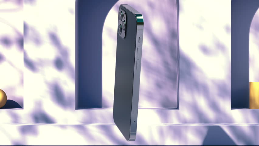 3D Model of mobile phone on scenic background.Mobile Phone Model 3D Animation.Stock Footage For communication and connectivity. | Shutterstock HD Video #1101302901