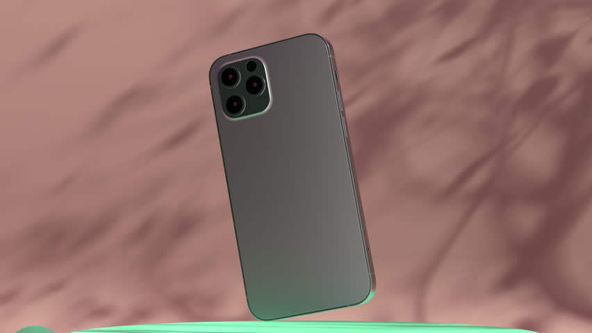 3D Model of mobile phone on scenic background.Mobile Phone Model 3D Animation.Stock Footage For communication and connectivity. | Shutterstock HD Video #1101302903