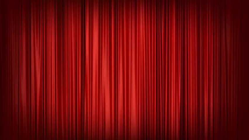 Red curtain opening on green screen background motion graphic effect. Royalty-Free Stock Footage #1101317885