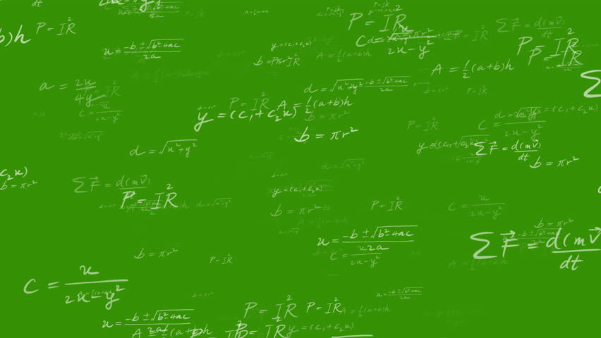 differential equation math formula text background teaching engineering, teaching equations and formulas backgrounds for teaching Green screen background animation Royalty-Free Stock Footage #1101326563