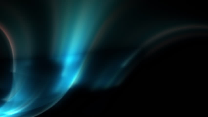 Dark backgroud, multicolor intertwined abstract animation locked together and swinging