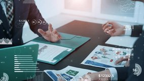 Group of people meeting in office and statistics data concept. Management strategy. Accountant. - Powered by Shutterstock - Get 15% off with code: PIKWIZARD15